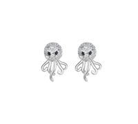 Boucles d'oreilles en argent Sterling S925, petite pieuvre mignonne enfants, cadeau doux fille, dernière conception