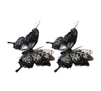 Boucles D'oreilles En Boucles D'oreilles Entièrement Des Glands Des Luttes/Lutes/Black Butter