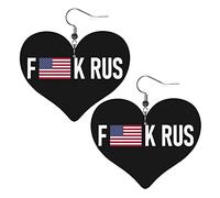 Boucles d'oreilles en cuir de russie pour femmes pendentif goutte de boucle d'oreille avec crochet cadeaux pour fille adulte