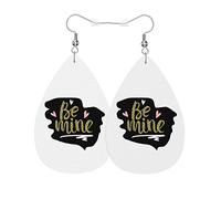 Boucles D'Oreilles En Cuir En Forme De Larme Sois À Moi Légères Et Tendance Boucles D'Oreilles En Cuir Pour Cadeau Tendance Pour Dames Filles