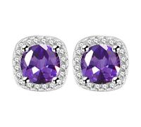 Boucles d'oreilles en fil de fer pour femme 10 mm carré rond en forme de larme en forme de cœur, taille unique, Plastique, Pas de gemme