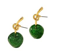 Boucles d'oreilles en forme de cœur romain pour filles, bijoux cadeaux pour la Saint-Valentin, la fête des mères, un anniversaire de mariage, une fête, des bijoux, taille unique, Comme décrit, Comme