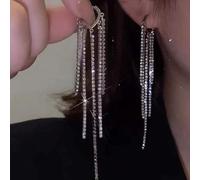 Boucles d'oreilles en forme de cœur transparentes pêche rose incrustées de boucles d'oreilles bijoux de mariage