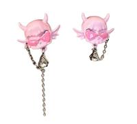 Boucles d'oreilles en forme de diable pour femmes Alliage hautement politique avec des designs robustes Posts Accessoires de bijoux Bijoux tendance, taille unique, Comme décrit