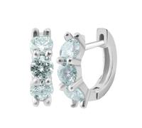 Boucles d'oreilles en forme de feuille - La combinaison parfaite de la mode et un accessoire magnifique pour illuminer chaque moment important - Créoles hexagonales, taille unique, Alliage de zinc