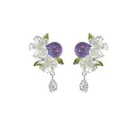 Boucles d'oreilles en forme de fleur étoilée, boucles d'oreilles en Zircon de rêve, accessoires Wild Light et luxueux pour les femmes qui voyagent tous les jours en vacances