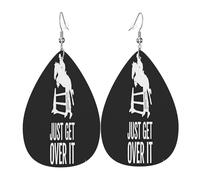 Boucles D'Oreilles En Forme De Goutte Cheval, À Cheval, Il Suffit De L'Obtenir Luxueux Boucles D'Oreilles Pendantes En Forme Tendancees Boucle D'Oreille Pour Fêtes Voyages Quotidien