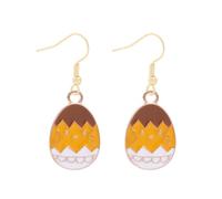 Boucles d'oreilles en forme de lapins et carottes sur le thème de Pâques - Accessoire amusant pour les fêtes de fin d'année et les tenues de tous les jours