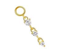 Boucles d'oreilles en forme de losange personnalisable pour un style mixte et assorti en argent pour promouvoir une expression personnalisée unique avec accents de diamants, TAILLE UNIQUE, Comme