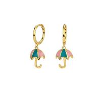Boucles d'oreilles en forme de parapluie en argent sterling - Bijoux créatifs européens et américains, Métal