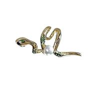 Boucles d'oreilles en forme de serpent, accessoire élégant pour mettre en valeur n'importe quelle tenue, de style décontracté à élégant clip, taille unique, Comme décrit, Comme décrit.