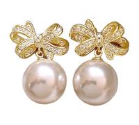 Boucles d'oreilles en perles | Pendants d'oreilles pendants argentés, accessoires de mode créatifs légers pour femmes et adultes, quotidien, fête, voyage