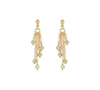Boucles d'oreilles en pierres Péridot femme Sloya Elyssa Vert 3,5x1,3 cm