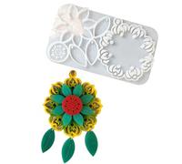 Boucles d'oreilles en silicone faciles à utiliser pour les projets de bijoux avec des designs flexibles et durables en silicone de qualité alimentaire