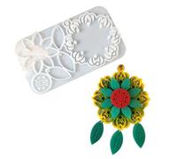 Boucles d'oreilles en silicone faciles à utiliser pour les projets de bijoux avec des designs flexibles et durables en silicone de qualité alimentaire
