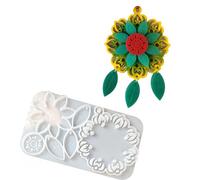 Boucles d'oreilles en silicone pour la fabrication de bijoux personnalisés avec des matériaux sûrs en silicone de qualité alimentaire