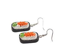 Boucles d'oreilles en verre romain pour femme - Boucles d'oreilles uniques avec ailes d'ange, taille unique, Plastique, Pas de gemme