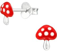 Boucles d'oreilles enfant en argent Crapaud, pendentif