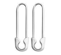 Boucles d'oreilles épingle de sûreté pour femmes, boucles d'oreilles trombone | Lady Aesthetic Dangle Drop | Boucles créoles à épingle de sûreté pour femmes, minimalistes, pendantes créativ