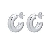 Boucles d'oreilles étalon épais cerceau rond des boucles d'oreille femme géométrique minimaliste de mariage boho fête