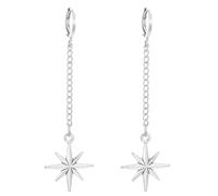 Boucles D'oreilles Étoilées Inspirées À Quatre Points Pointues