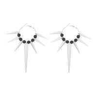 Boucles D'oreilles Étoilées Inspirées À Quatre Points Pointues