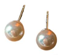 Boucles d'oreilles Étude Perle Design Minimaliste | Argent 925 , tiges hypoallergéniques, sécurité cutanée, design géométrique pur