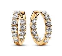 Boucles d'oreilles - Femme - 263002C01 - Créoles - Doré - Oxyde de zirconium