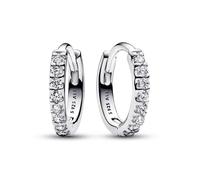 Boucles d'Oreilles - Femme - 293015C01 - Argent Fin 925/1000 - Créoles - Zirconia Cubique