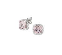 Boucles D'Oreilles Femme AMEN Argent 925 LADY Morganite Code EQUABBMOZ