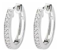 Boucles d'oreilles femme AMEN en argent 925 collection Diamond - ECIBBZ15, Amen, Argent, Zircone