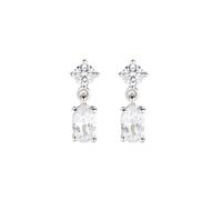 Boucles D'Oreilles Femme Amen PRINCESS Ovale En Argent 925 Code EOVBB