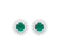 Boucles d'oreilles femme - Argent 925 - Oxydes de zirconium