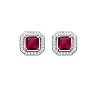 Boucles d'oreilles femme - Argent 925 - Oxydes de zirconium