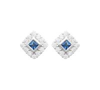 Boucles d'oreilles femme - Argent 925 - Oxydes de zirconium