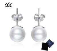 Boucles d'oreilles Femme Fille - Argent S925- Cœur Cristal Amour Cadeau Noël ST Valentin Anniversaire