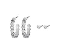 Boucles d'oreilles Femme FOSSIL JGFTSET1079 Laiton Coeurs