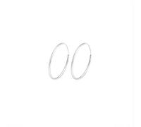 Boucles D'oreilles Femme Lotus Silver Lp2001-4/1 - Grandes Créoles Classiques En Argent 925