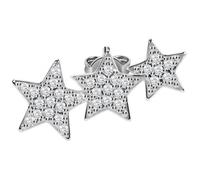 Boucles d'oreilles femme MORELLATO EXIGO LPS02ARQ28 - Argent - Zircone - Tiges poussettes sécurité à vis