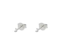 Boucles D'Oreilles Femme Vintage, Clou D'Oreille Femme Argent Argent Sterling S925 Lune pour Saint Valentin Bijoux