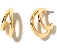 Boucles d'oreilles Flamenco Mystique en acier inoxydable, plaqué or 14k, picots S925 KST3192