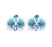 Boucles d'Oreilles Fleurs Boho 3D Pour Femmes Grandes Orchidées Papillons Bijoux Légers Élégants Pour Mariage Anniversaire Ou Plage Exagérées Charmes Pendante Floraux Tendance