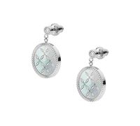 Boucles d'oreilles FOSSIL en Acier Gris