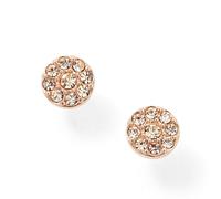 Boucles d'oreilles FOSSIL en Acier Jaune et Oxyde