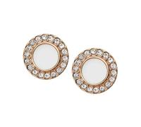 Boucles d'oreilles FOSSIL en Acier Rose