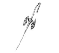 Boucles d'oreilles funky pour femme, boucles d'oreilles pour femme, boucles d'oreilles à l'oreille - en forme de serpent animaux légers pour femmes adultes, Fare riferimento alla descrizione, Acier