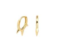 Boucles d'oreilles géométriques Liu Ding en argent sterling galvanisé pour femme, Métal