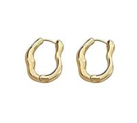 Boucles d'oreilles géométriques simples et tendance - Accessoires de mode pour un usage quotidien et des réunions sociales - Bijoux d'oreille au quotidien, taille unique, Comme décrit, Comme décrit.