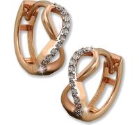 Boucles d'oreilles GoldDream Femme Créoles 333 or rose - 8 carats D2GDO5131E