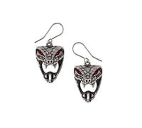 Boucles d'oreilles Gothic de Alchemy Gothic - Snake Bite (Naeddre) - pour Femme - couleur argent Standard